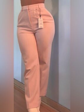 Express High-Rise Tailored Pink Stylish Pants 💕